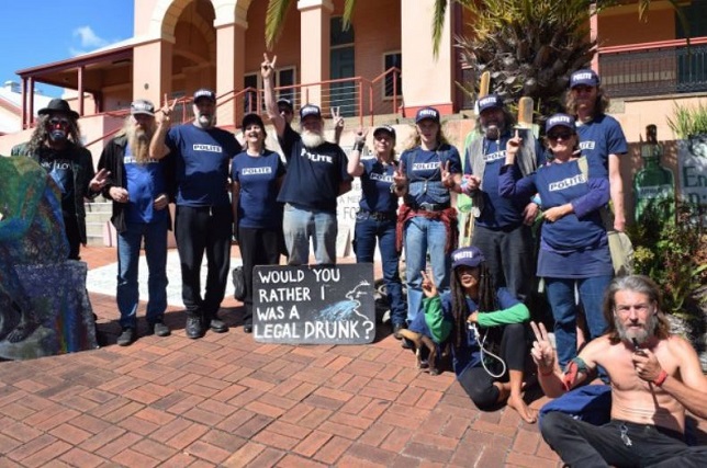 hemp embassy protest