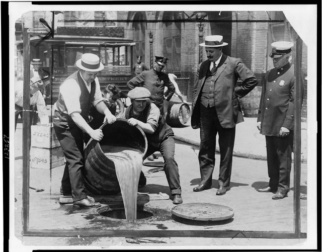 the prohibition alcohol